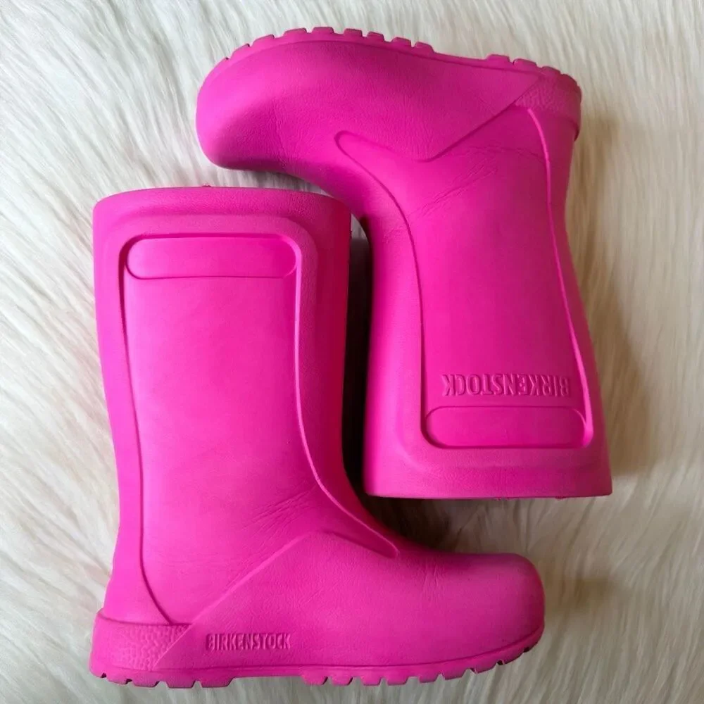 Birkenstock Derry Pink Rain Boots Size 27 US 9-9.5